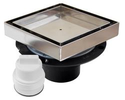 2 in. Inside Caulk Stainless Steel Shower Drain