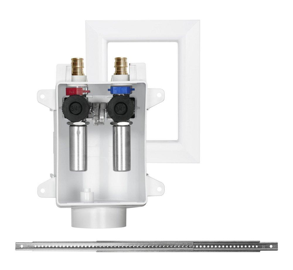 Sioux Chief White 4 in x 5-1/2 in x 3-1/2 in Washing Machine Supply Box 