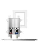 Sioux Chief White Plastic Outlet Box with Mini Rester Water Hammer 