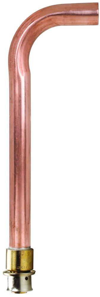 Sioux Chief Brass PEX Press x Copper Male Sweat Tub/Shower Connector Elbow (2-1/2" x 7") 