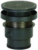 4 in. Push Joint Ductile Iron Cleanout Assembly with Round Ring and Cover