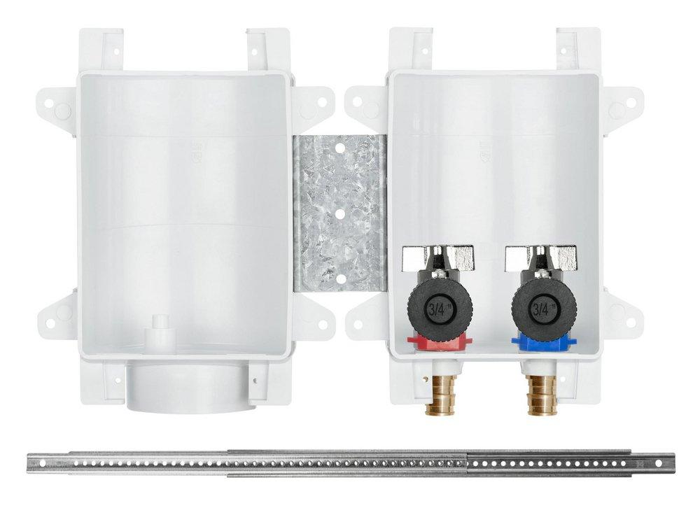 Sioux Chief White 4 in x 5-1/2 in x 3-1/2 in Washing Machine Supply Box 