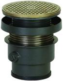 4 in. Push Joint Ductile Iron Cleanout Assembly with 6-1/2 in. Round Nickel Bronze Ring and Cover