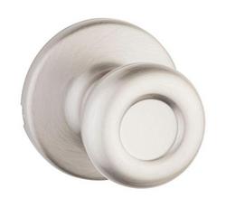 Metal Dummy Knob in Satin Nickel