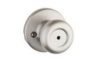 Kwikset Satin Nickel Metal Privacy or Bath Knob 