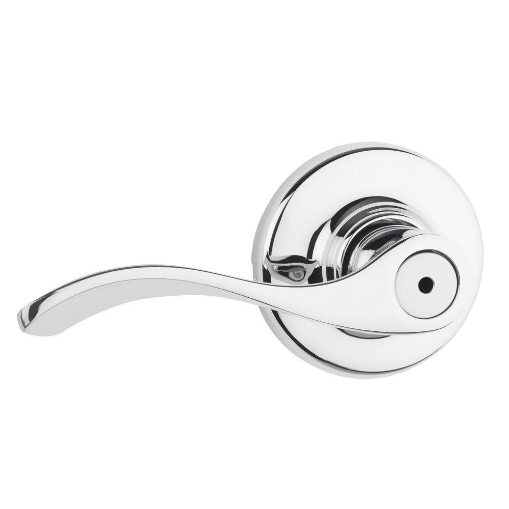 Kwikset Polished Chrome Privacy or Bath Lever 