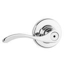 Privacy or Bath Lever in Polished Chrome