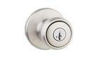 Kwikset Satin Nickel Metal Smartkey Entry Knob 