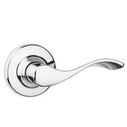 Passage Lever in Polished Chrome