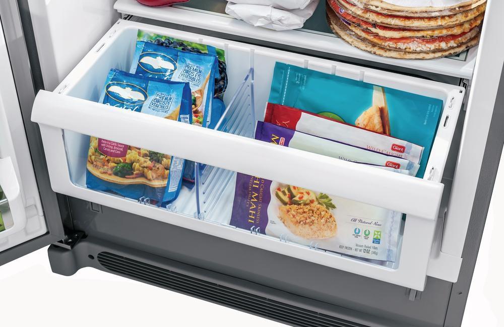 Frigidaire Stainless 71-3/8 in. 18.6 cu. ft. Freezer 
