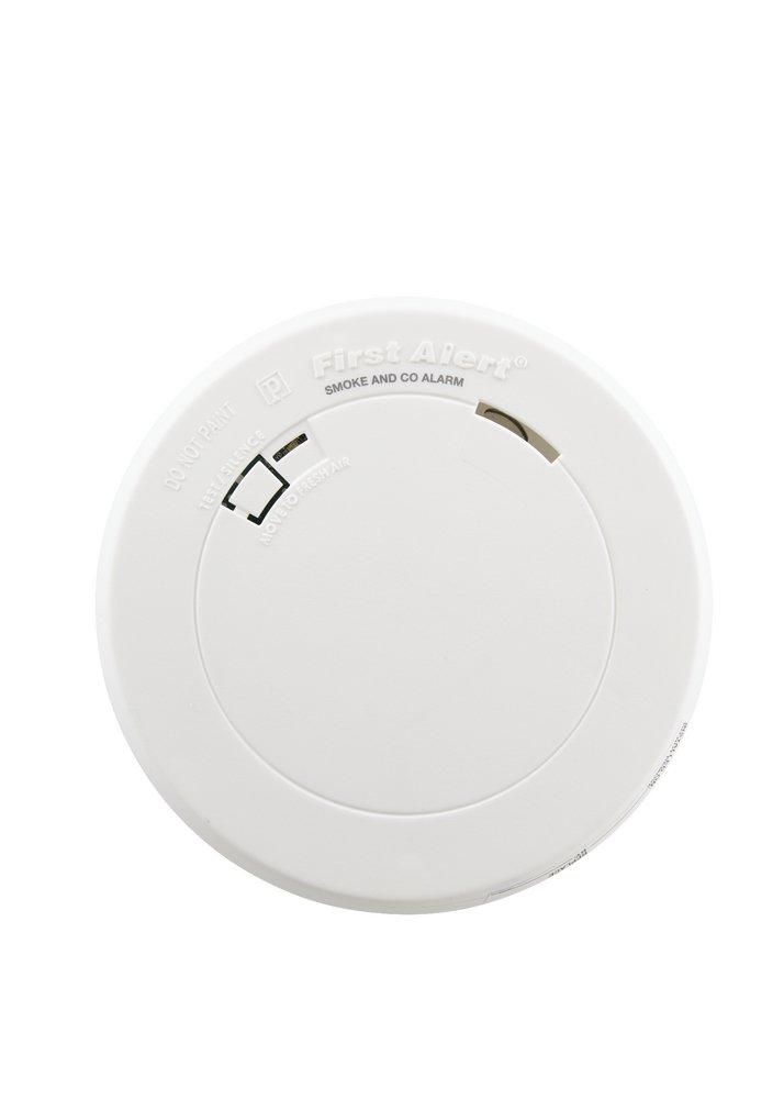 BRK Electronics White Battery Smoke and Carbon Monoxide Combination Alarm 