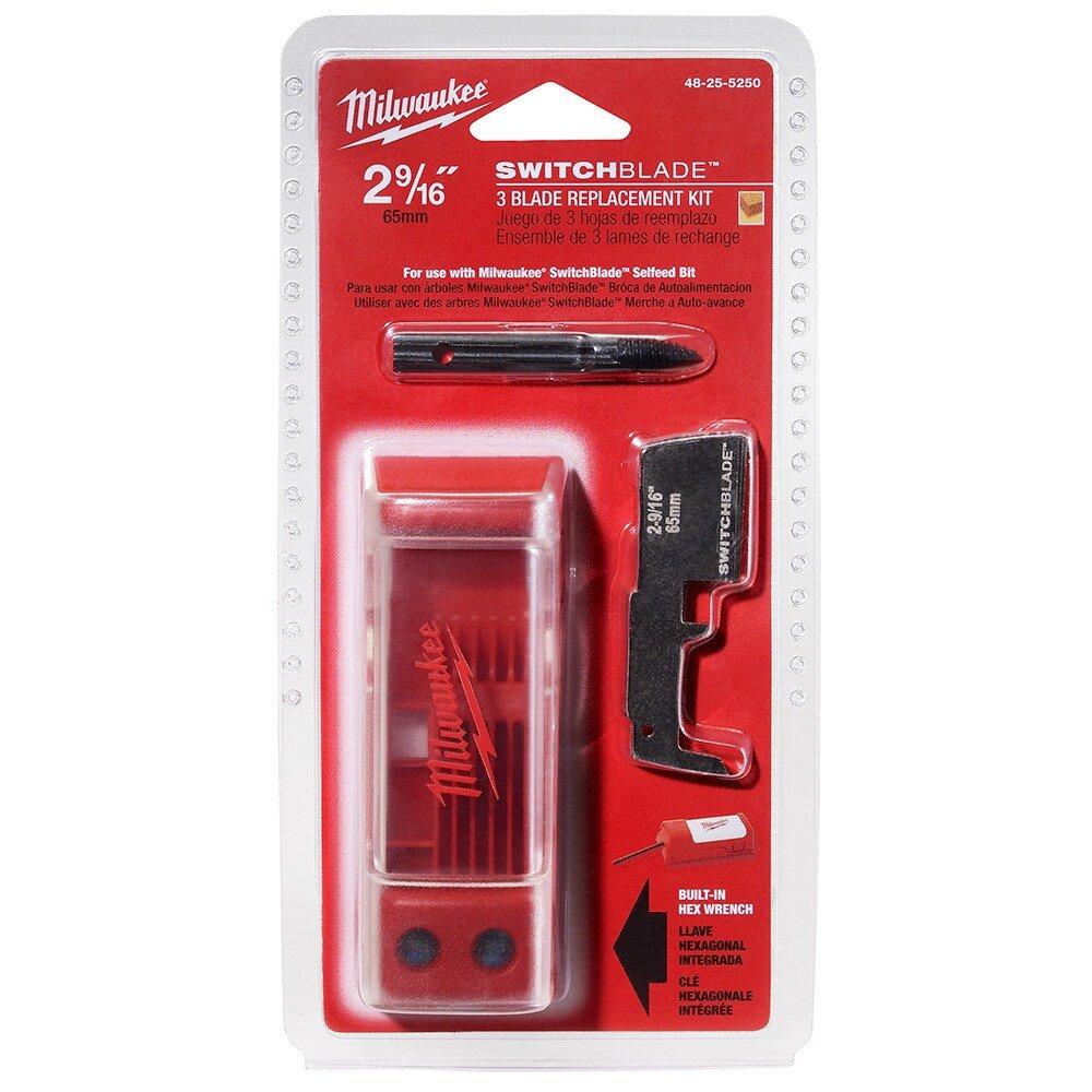 Milwaukee&reg; Silver Replacement Blade Kit 3 Pack 