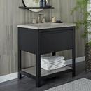 Native Trails Ash 30-1/2 in x 21-3/4 in Single Bowl Concrete Vanity Top 