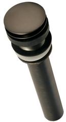 Native Trails Oil Rubbed Bronze Push to Seal Dome Drain 
