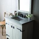 Native Trails Ash 36-1/2 in x 21-3/4 in Single Bowl Concrete Vanity Top 