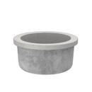 Native Trails Ash 14 x 14 in. Drop-in and Undermount NativeStone&reg; Bar Sink 