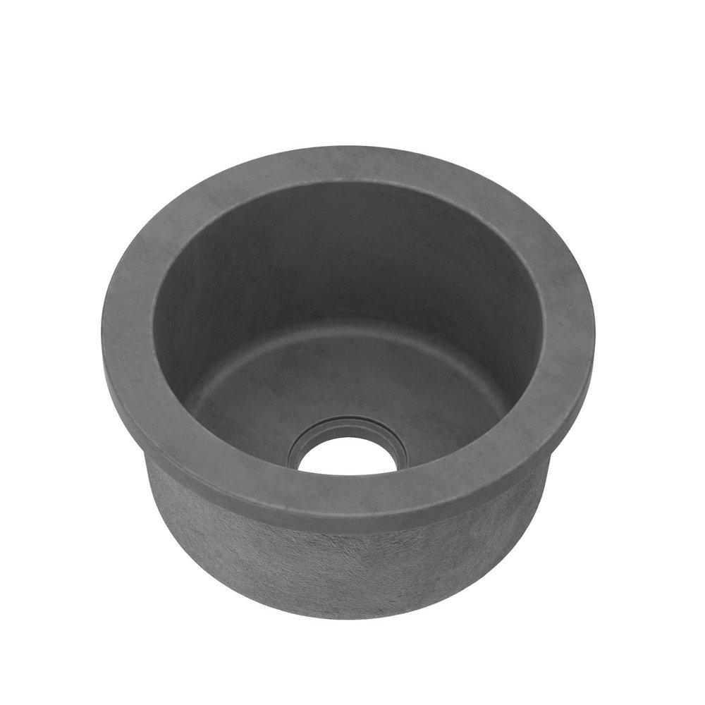 Native Trails Slate 16 x 16 in. Drop-in and Undermount NativeStone&reg; Bar Sink 