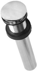 1.5 in. Push to Seal Dome Drain in Polished Chrome