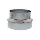 Zephyr Silver 10 Top Outlet 8 Galvanized Round Reducer 