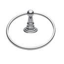 Round Closed Towel Ring in Polished Chrome