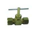 PROFLO® Brass Compression Straight Needle Valve 