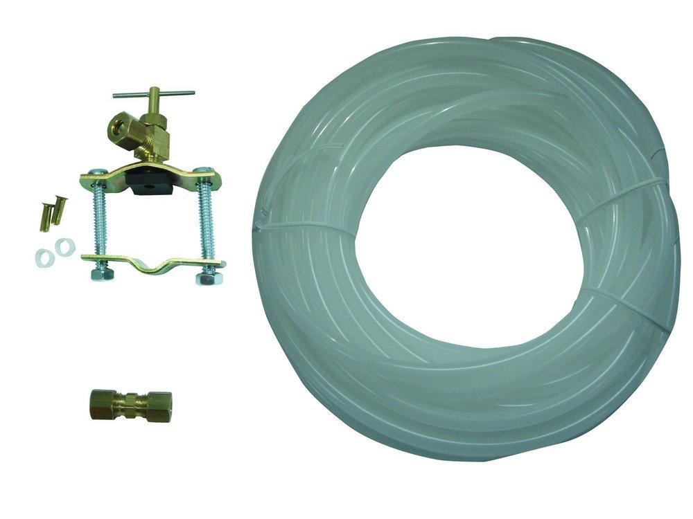 PROFLO® White OD Tube x OD Compression Ice Maker Kit in White 