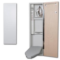 52 in. Ironing Center with Door in Flat White