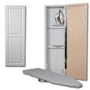 52 in. Ironing Center with Raised Door in Flat White