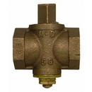 A.Y. McDonald Bronze 2 psig FIPT Square Handle Plug Valve 