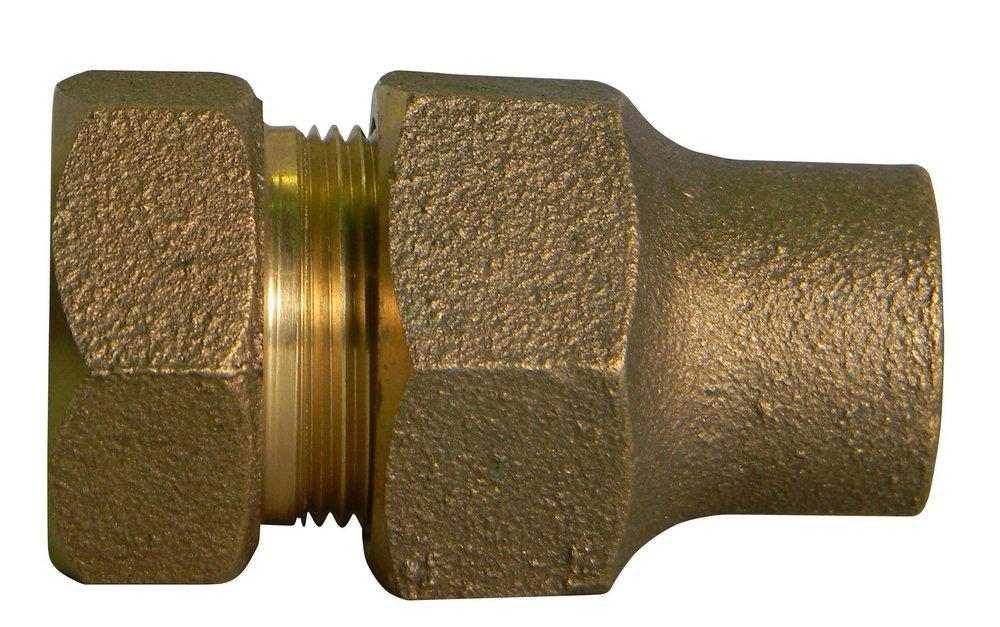 A.Y. McDonald Female x Flared Brass Special Purpose Adapter 