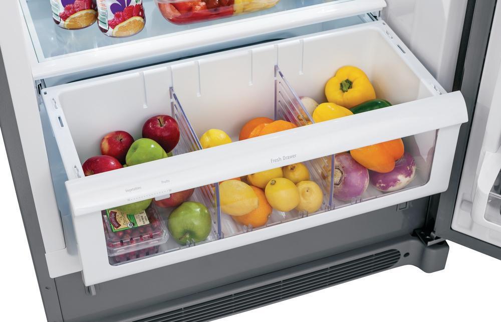Frigidaire Stainless 32 in. 18.6 cu. ft. Full Refrigerator 