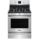 Frigidaire Black 29-7/8 in. Gas 5-Burner Sealed Freestanding Range 