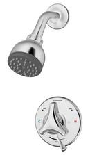 Symmons Industries Polished Chrome Two Handle Single Function Shower Faucet 