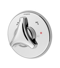 Single Handle Pressure Balancing Valve Trim in Polished Chrome