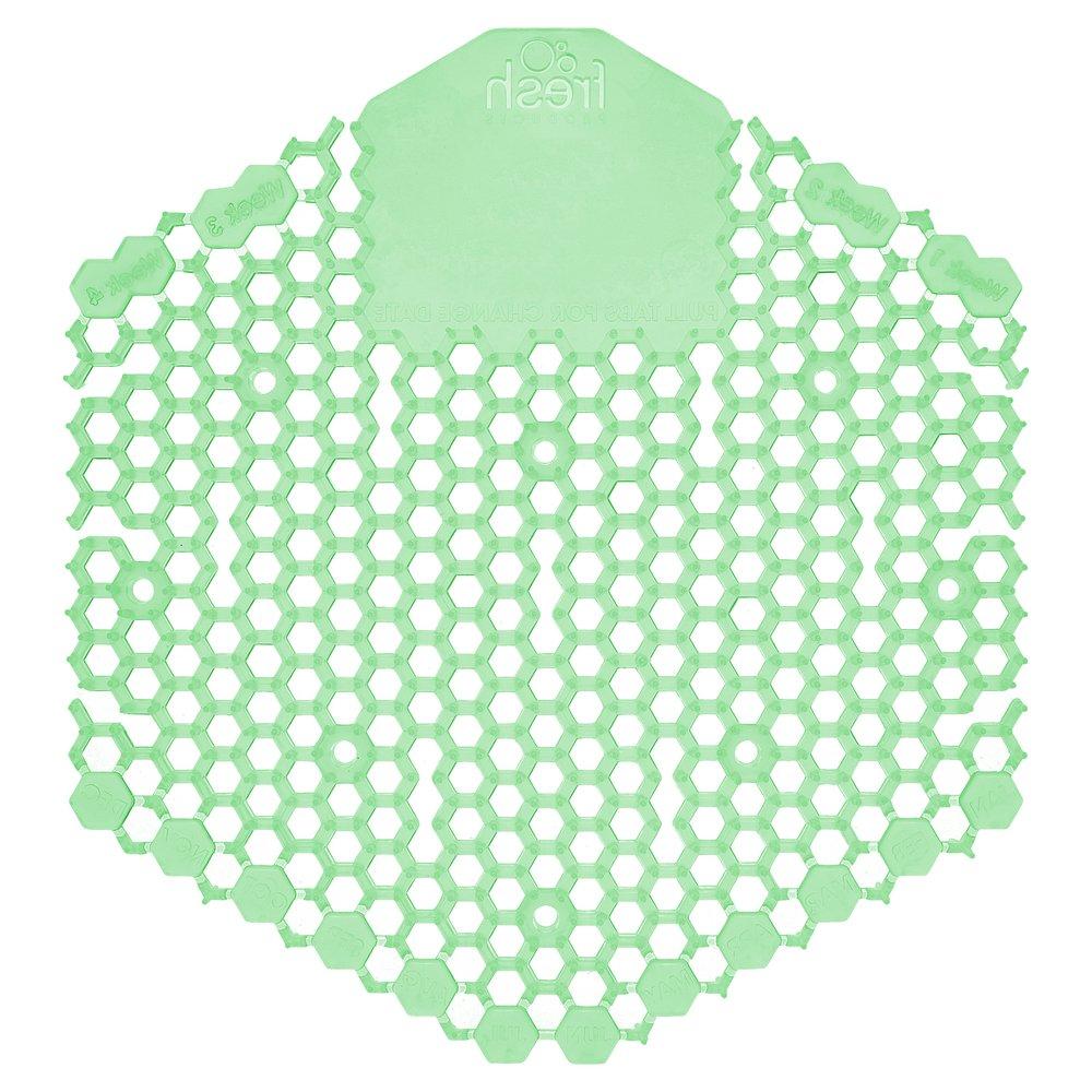 Fresh Products Green Urinal Screen in Green 