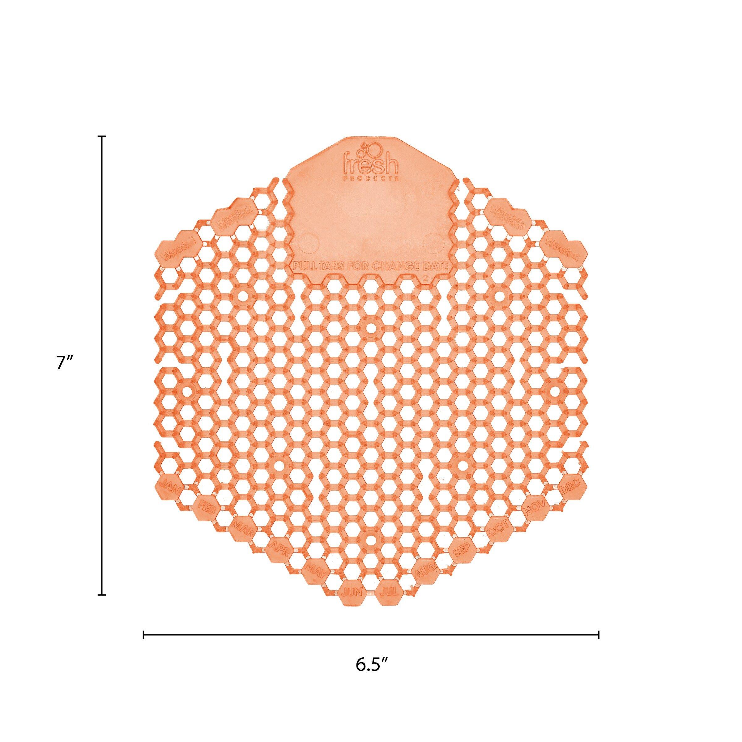 Fresh Products Orange Urinal Screen Deodorizer (Box of 10) 