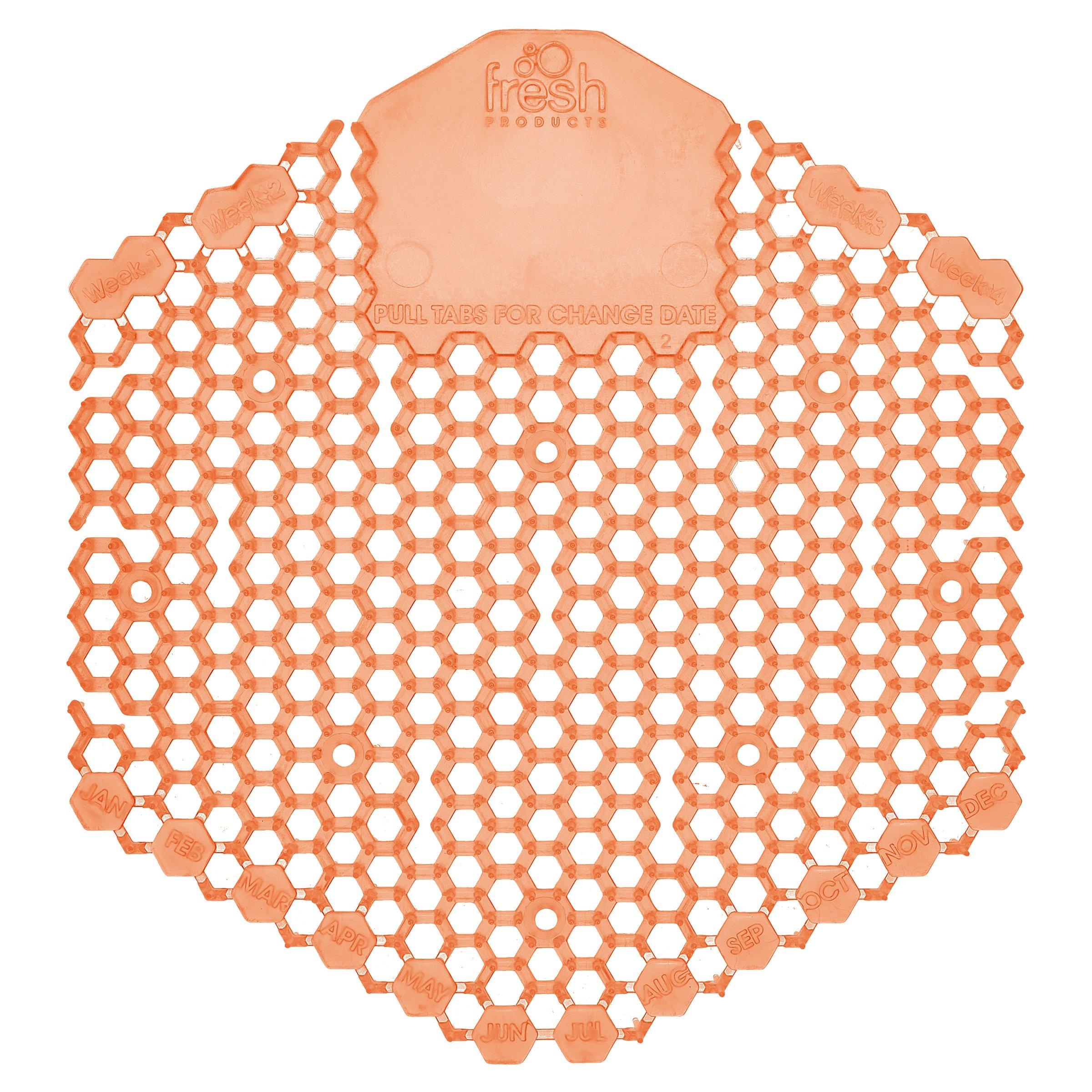Fresh Products Orange Urinal Screen Deodorizer (Box of 10) 
