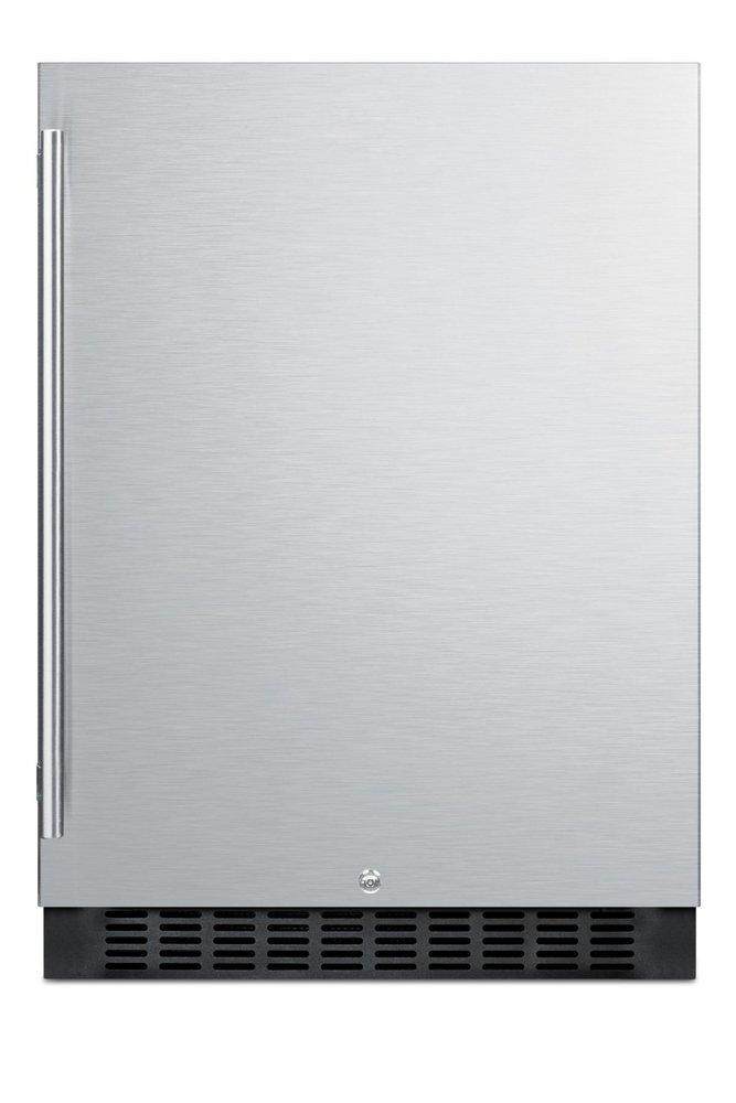 Summit Appliance Stainless Steel 23-1/2 in. 4.6 cu. ft. Outdoor Refrigerator 