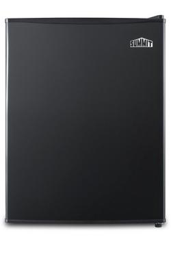 18-1/2 in. 2.4 cu. ft. Compact, Full Refrigerator in Black