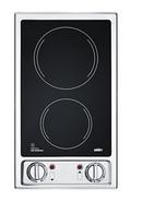 Summit Appliance Black 11-1/4 in. Drop-In Electric Cooktop 