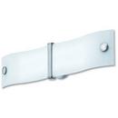 56W 2-Light Fluorescent T5 Vanity Fixture in Polished Brushed Nickel