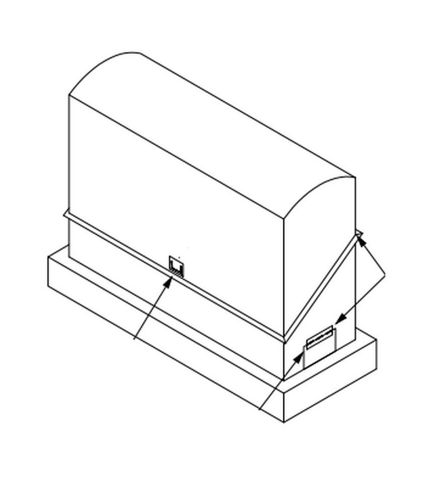 BF Products Fiberglass 53 in. 25 in. Valve Covers & Enclosure 