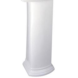 8-3/4 x 10-1/2 in. Pedestal Sink Base in White