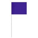 Marker Wire Flag in Purple and Black