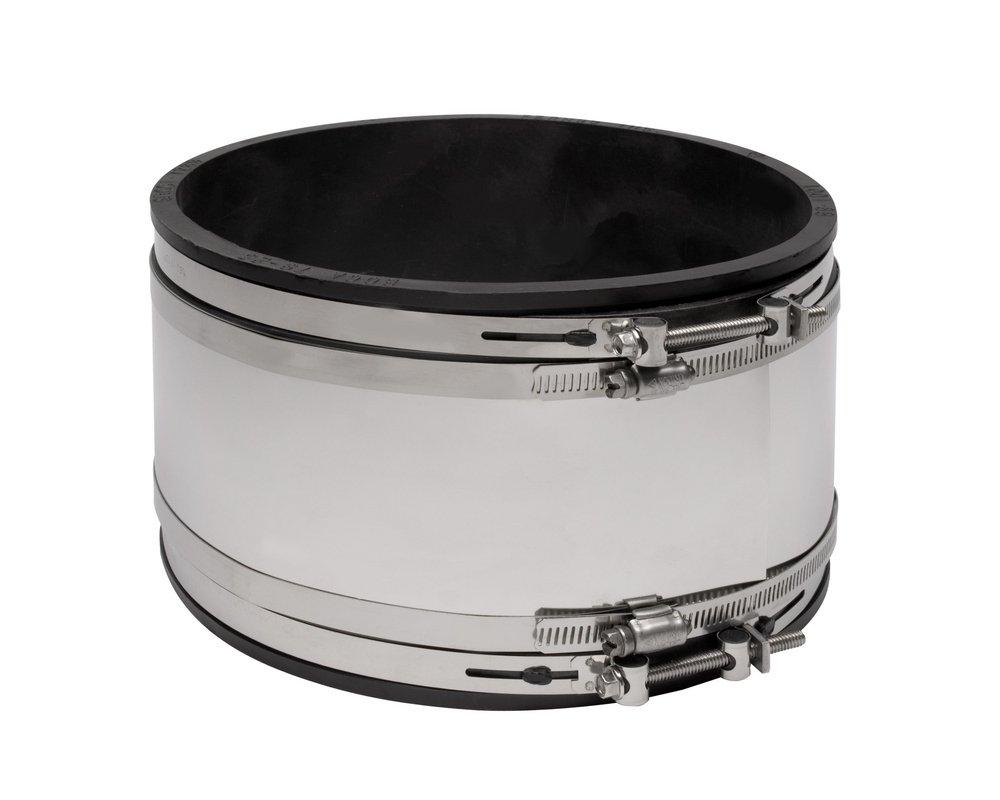 Fernco Concrete x Cast Iron Plastic Flexible Coupling 