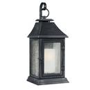 Visual Comfort & Co. Studio Dark Weathered Zinc 1-Light Wall Mount Lantern 