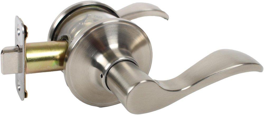 Pamex Satin Nickel Left Hand Passage Lever Reversible 