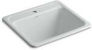 1-Bowl Laundry Sink in Ice Grey