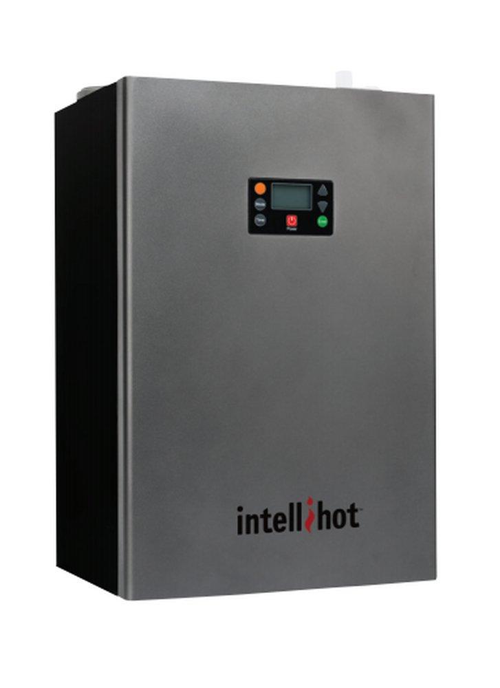 Intellihot Inc. 251 MBH Indoor or Outdoor Condensing 500W Tankless Water Heater 