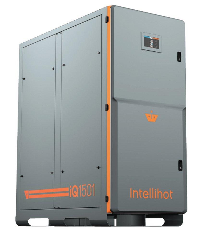 Intellihot Inc. Indoor or Outdoor Condensing Natural Gas and Propane Tankless Water Heater 